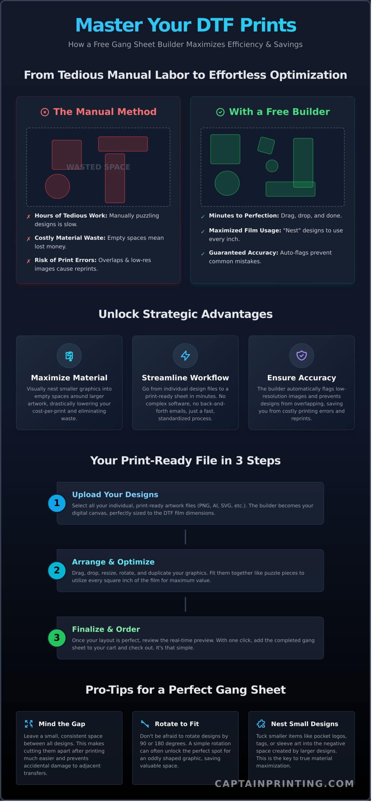 Free Gang Sheet Builder: Maximize Your DTF Prints & Save Money