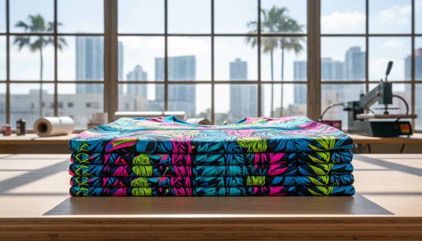 Cost of DTF Printing Per Shirt: 2026 Miami Pricing Guide