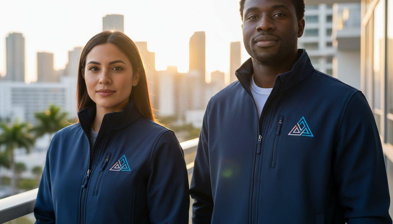 Custom Embroidered Jackets for Employees in Miami: The Ultimate Guide (2026)