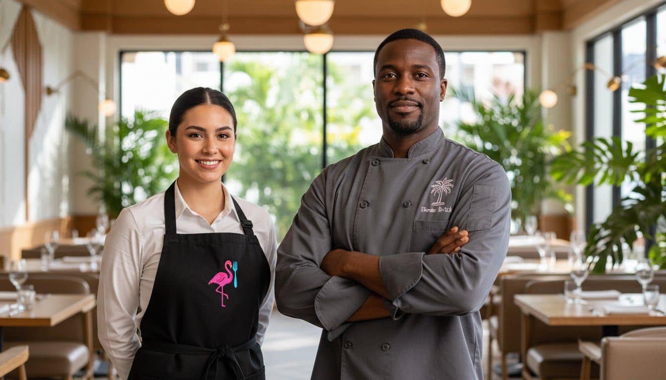 Custom Restaurant Uniforms Miami: Fast Local Printing & Embroidery (2026)