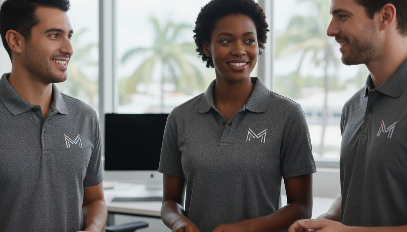 Custom Work Uniforms Miami: Your Guide to Professional Team Apparel