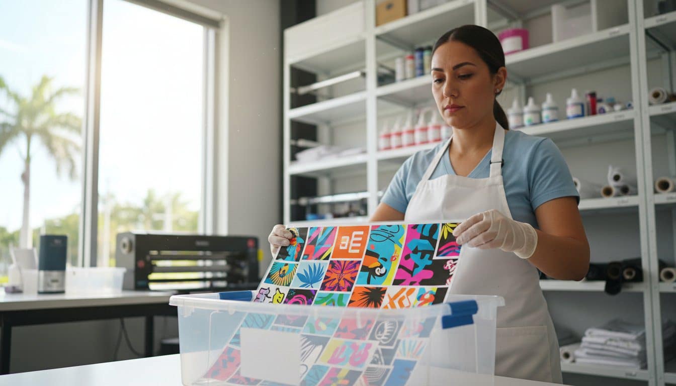 DTF Transfer Storage Instructions: How to Maximize Shelf Life in Miami