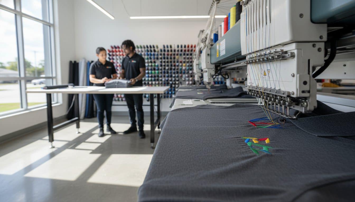 Embroidery Pricing Guide 2026: Custom Logo Costs in Miami, FL