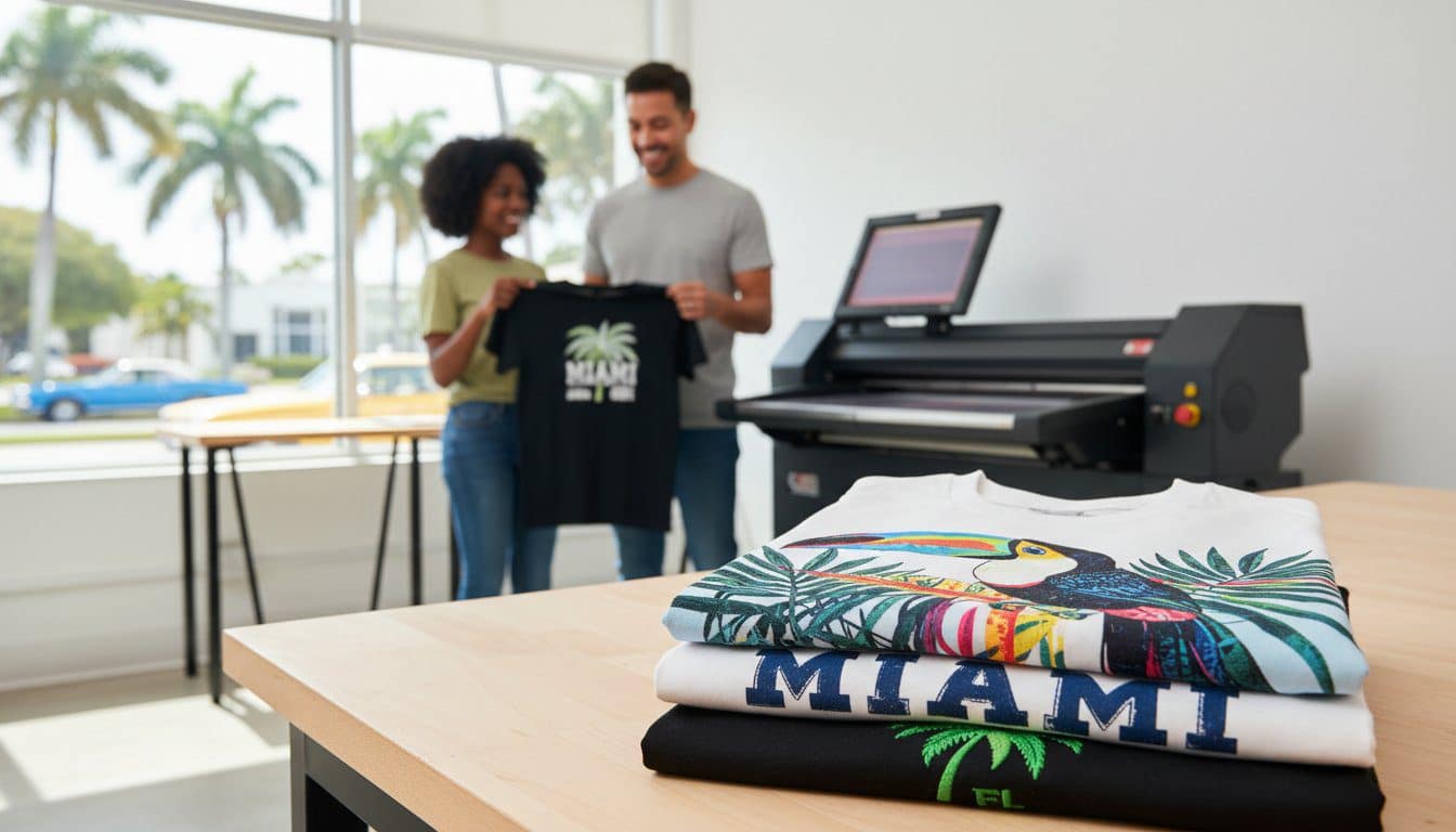 How to Choose a Printing Method for T-Shirts in Miami (2026 Guide)