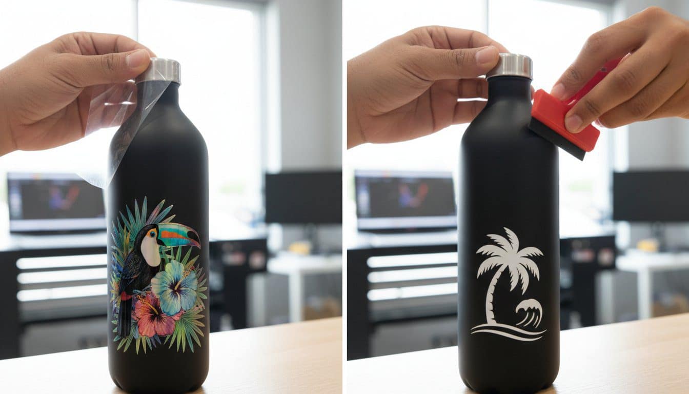 UV DTF vs. Vinyl Stickers: Which is Right For Your Project?
