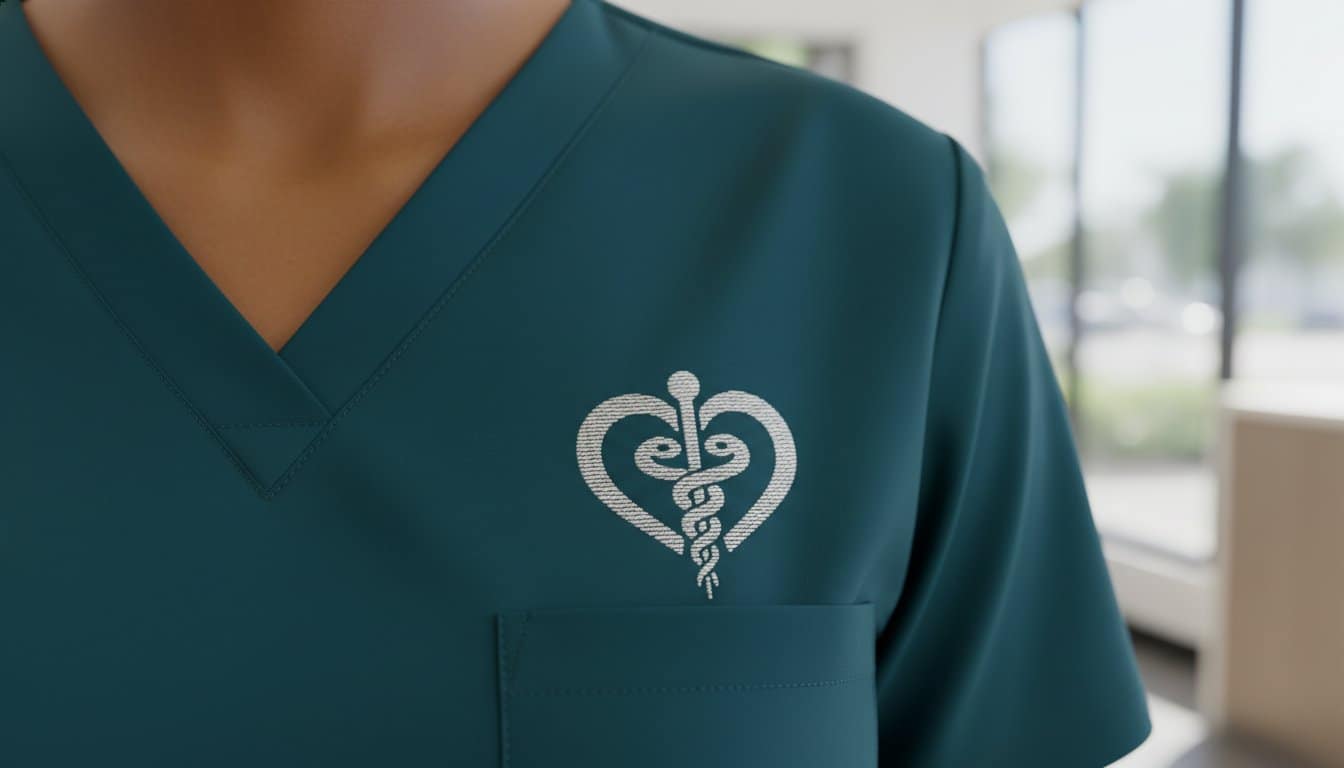 Professional Embroidery for Medical Scrubs in Miami: The 2026 Durability Guide