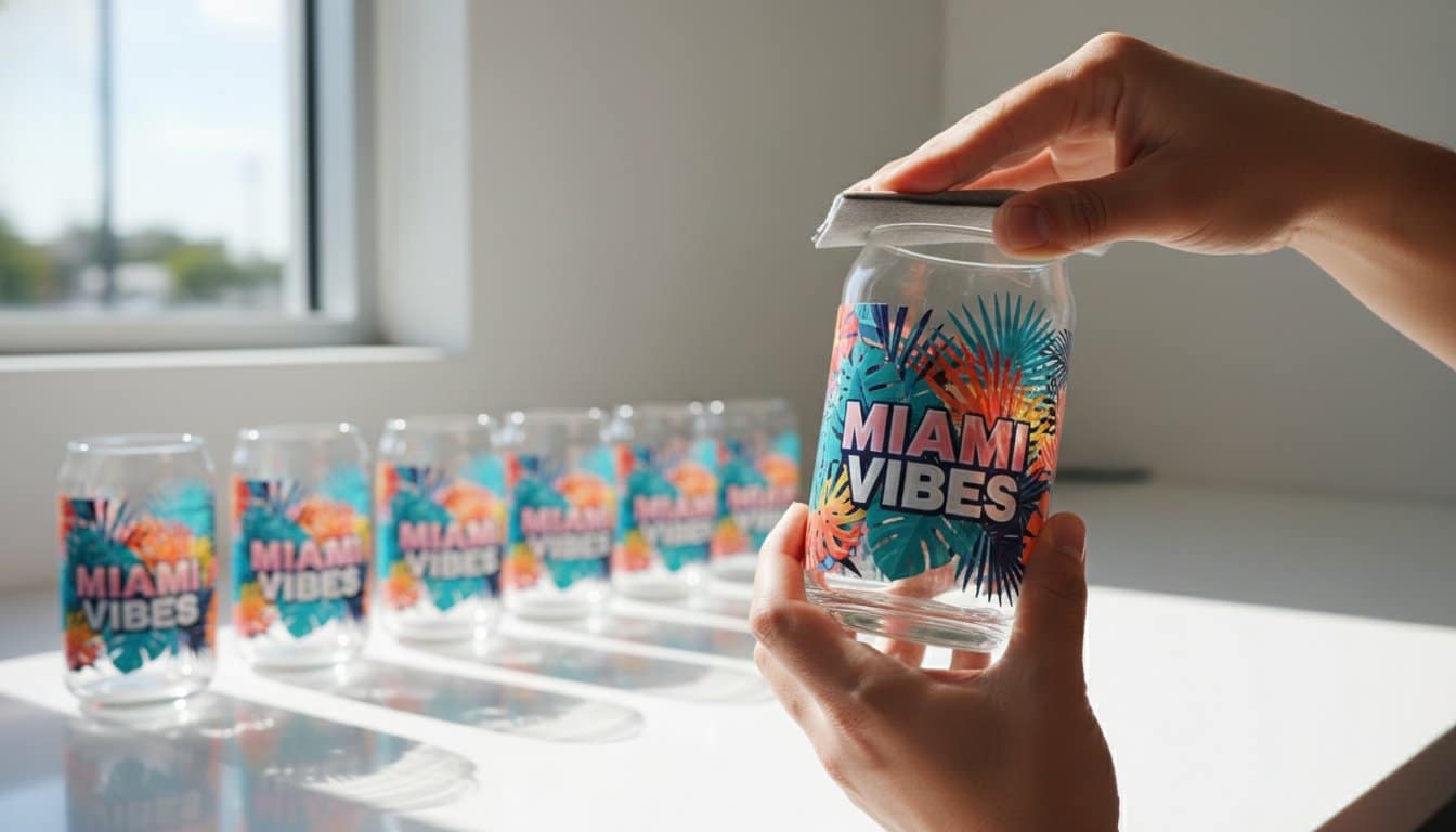 How to Use UV DTF for Glass Cups: A Commercial Branding Guide (2026)