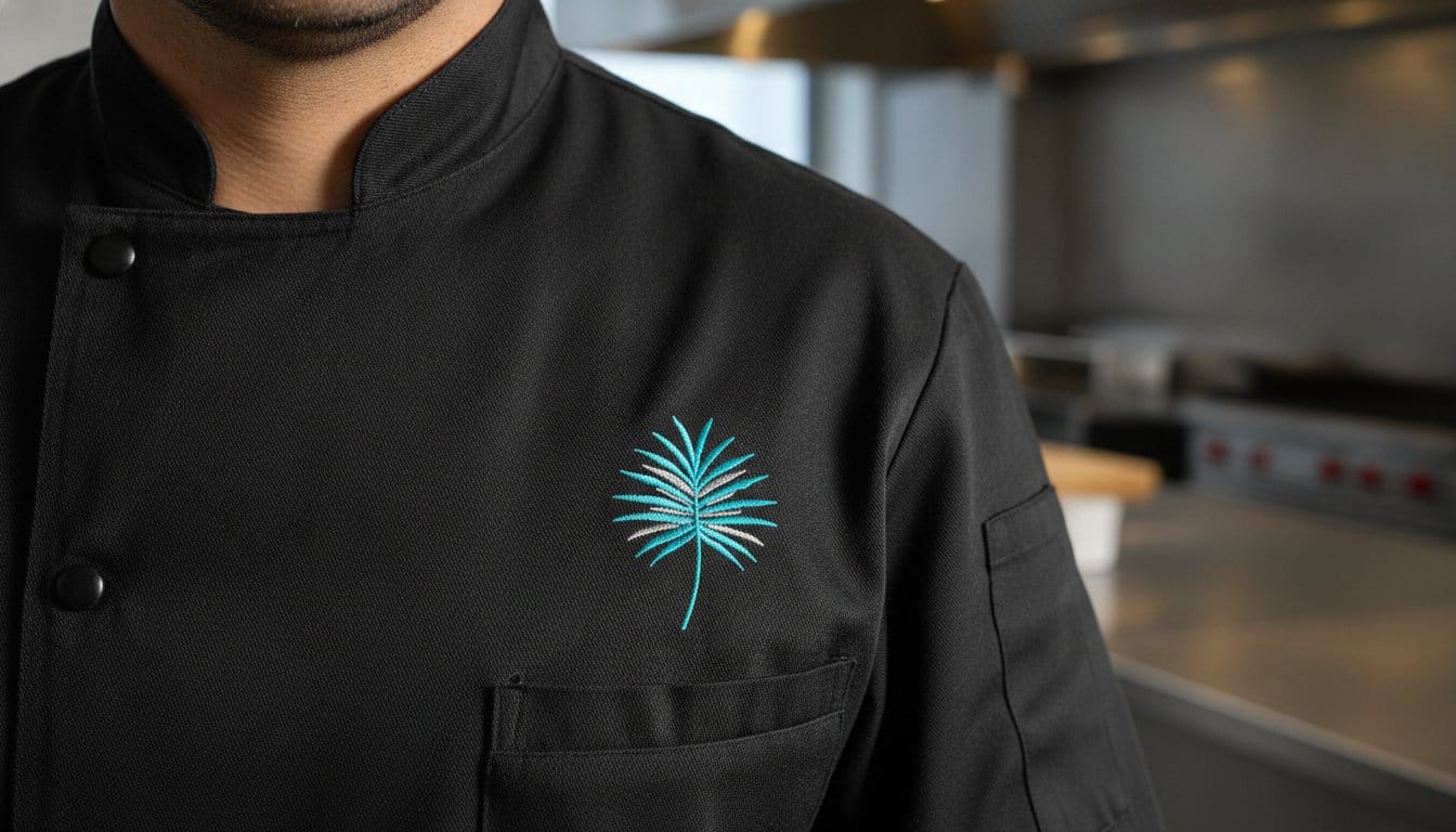 Custom Chef Coats Miami: Professional Embroidery and Branding for Local Kitchens