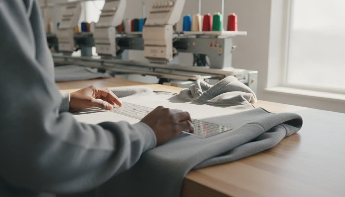 Professional Embroidery Placement on Hoodies: The 2026 Technical Guide