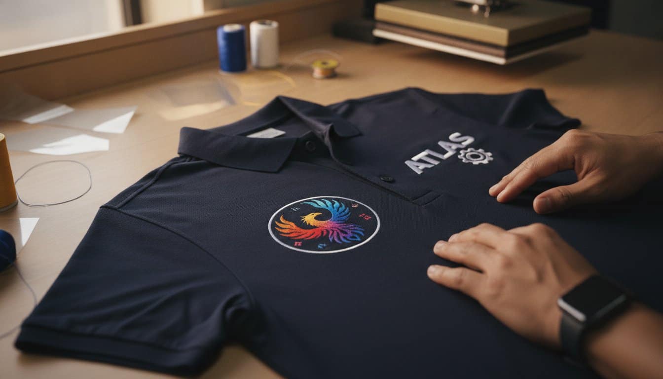 How to Combine DTF and Embroidery for High-End Custom Apparel