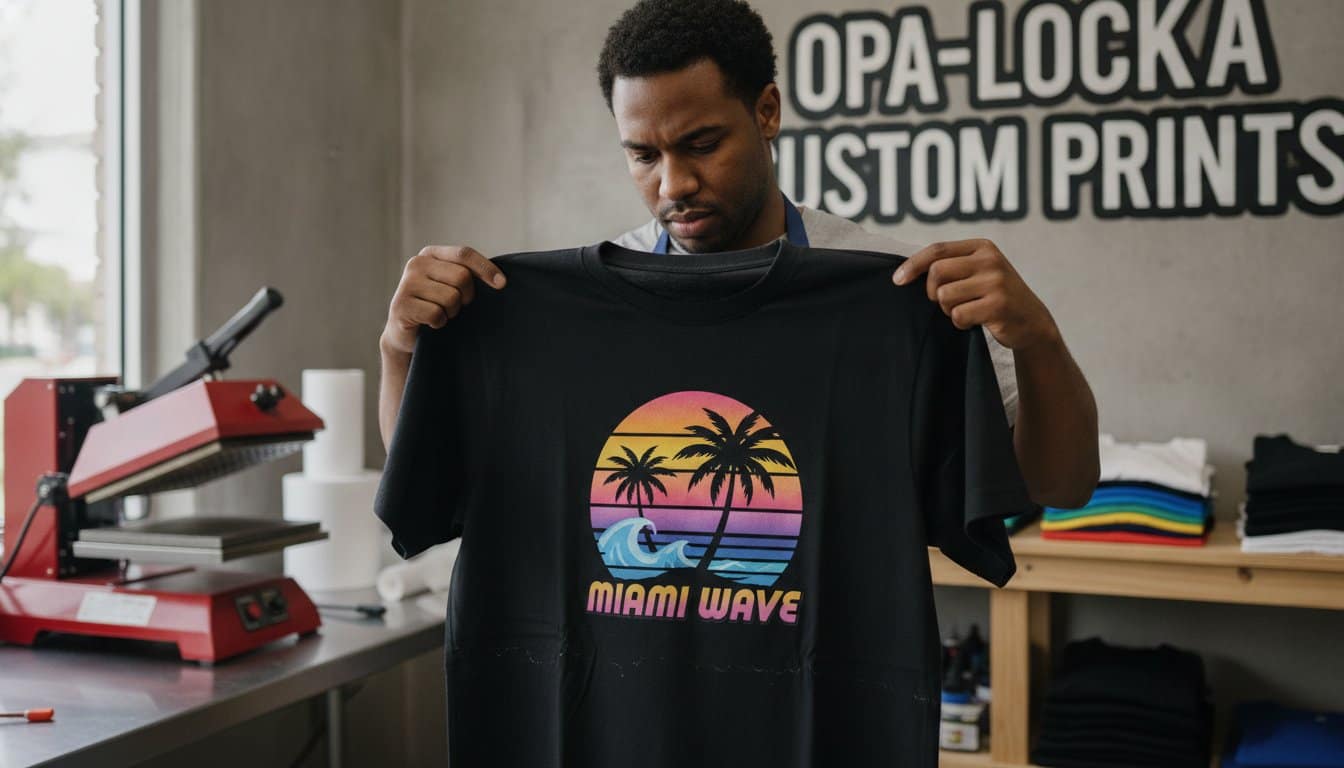 T Shirt Maker Miami: Professional Custom Printing with Same-Day Pickup