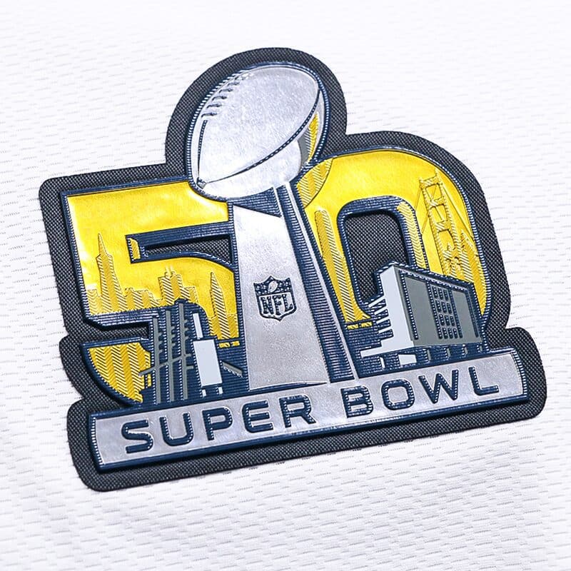 Custom TPU patch design example — Captain Printing Miami